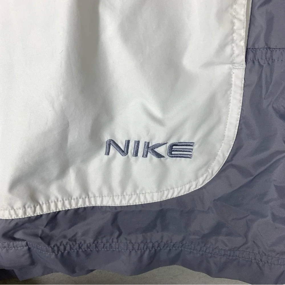 Vintage Nike Windbreaker Jacket Mens 2XL Full Zip Up Hooded Multicolor 90s